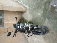 Black Honda CB Trigger