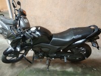 Black Honda CB Trigger