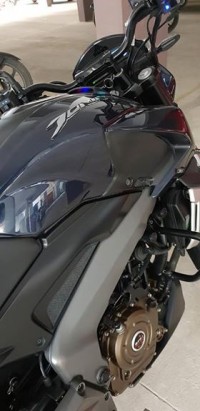 Blue Bajaj Dominar 400 Disc