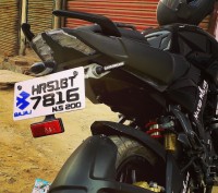 Graphite Black Bajaj Pulsar 200 NS