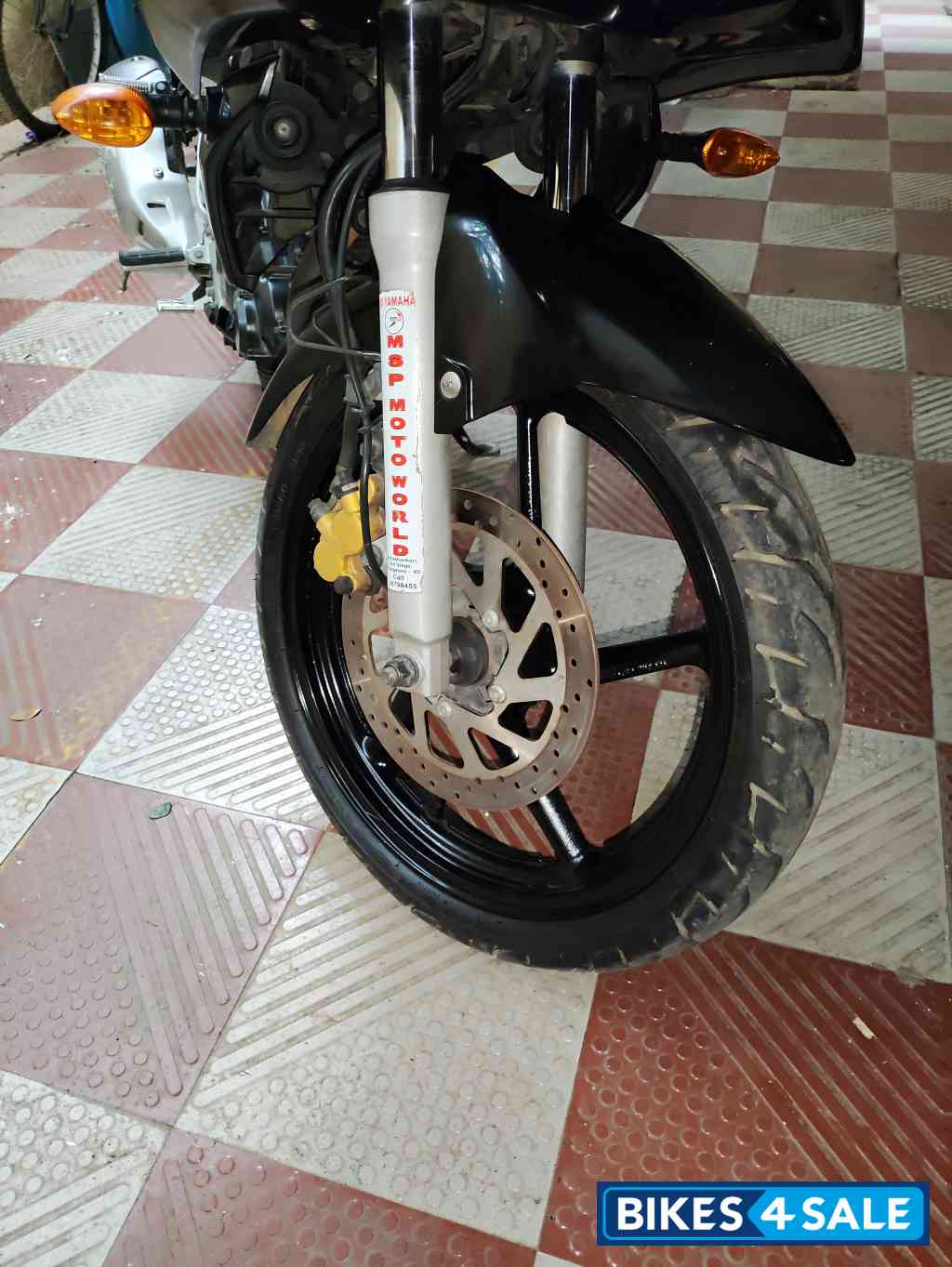 Black Yamaha Fazer