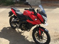 Red Bajaj Pulsar AS 150