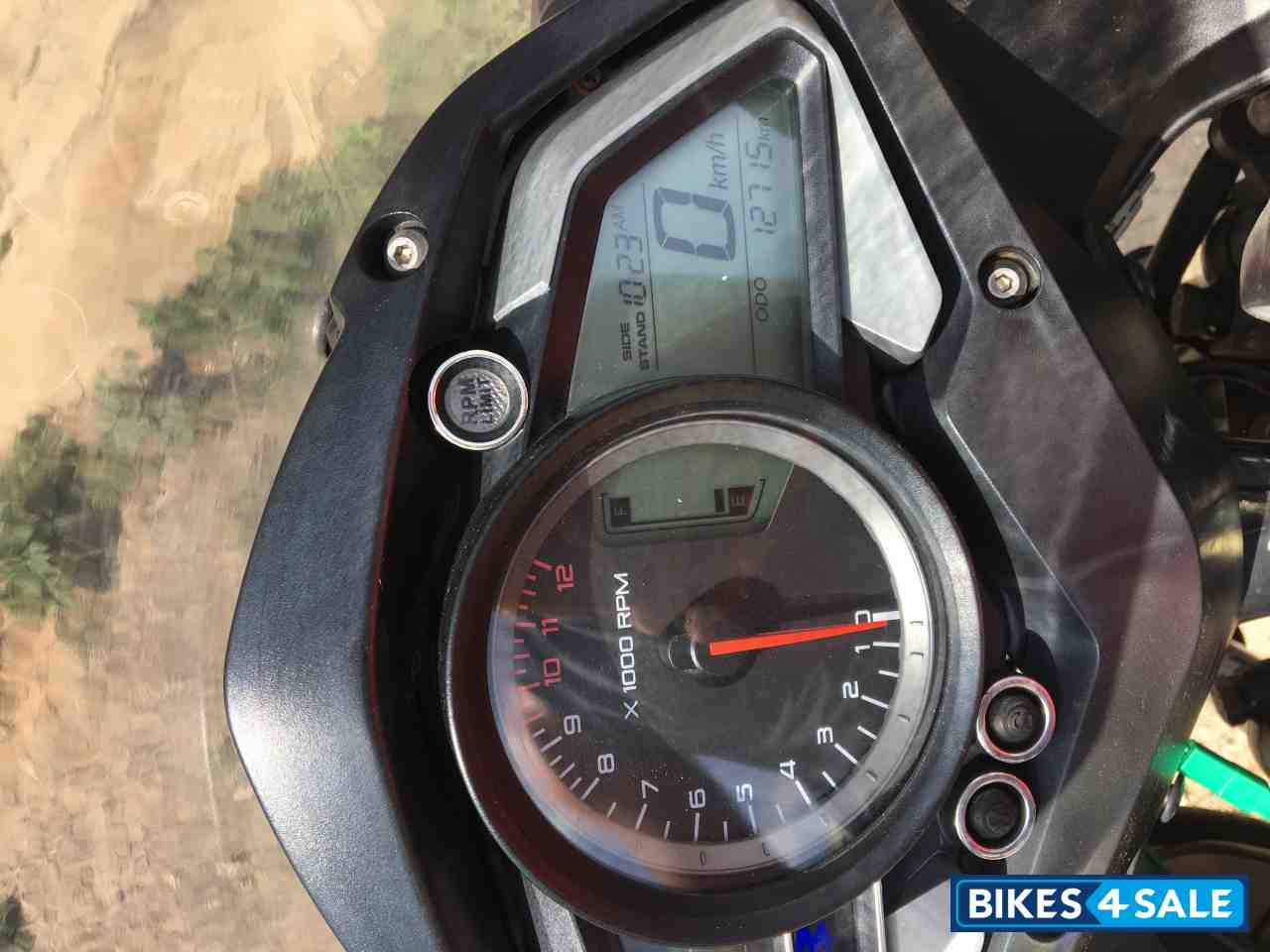 Red Bajaj Pulsar AS 150