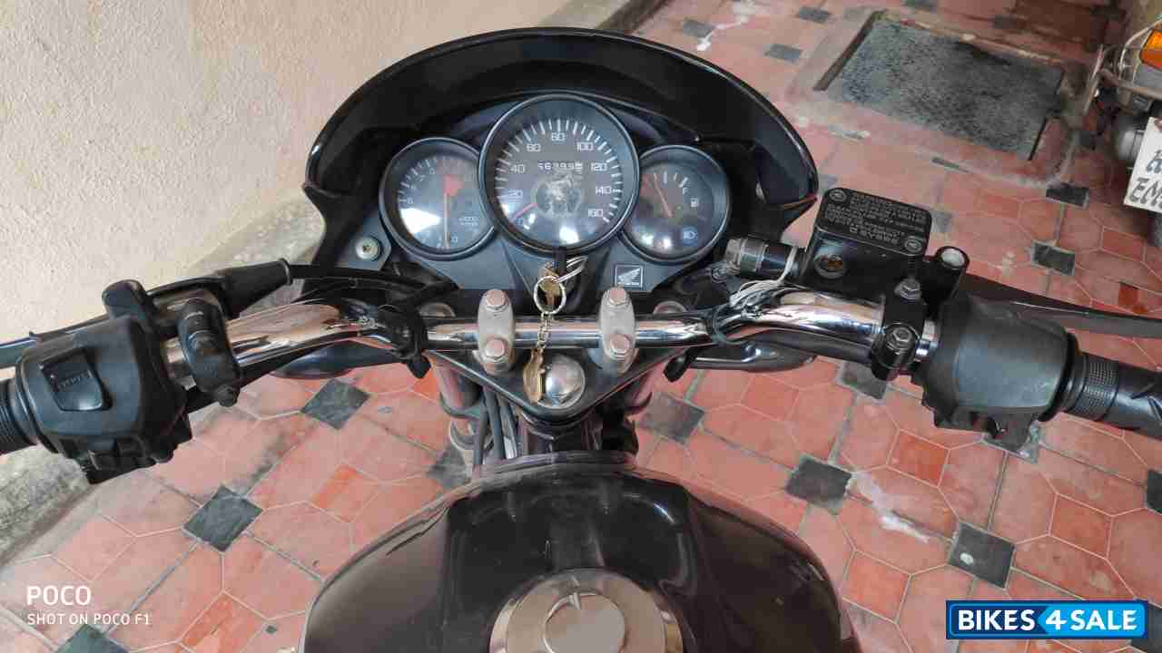 Metallic Grey Honda Unicorn