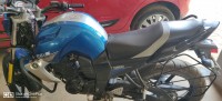 Blue Yamaha FZ-S