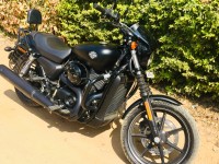 Denim Black Harley Davidson Street 750