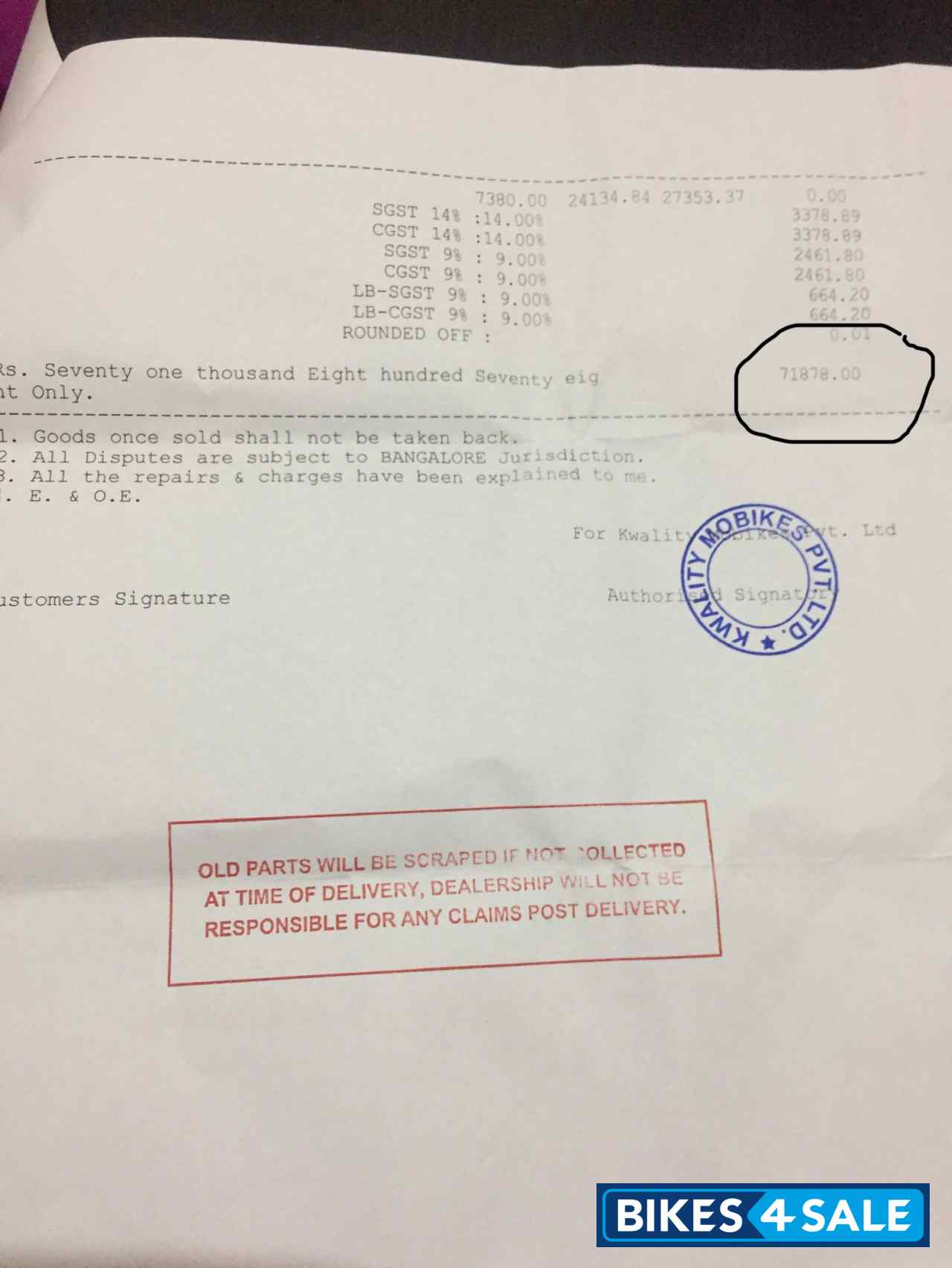 Denim Black Harley Davidson Street 750