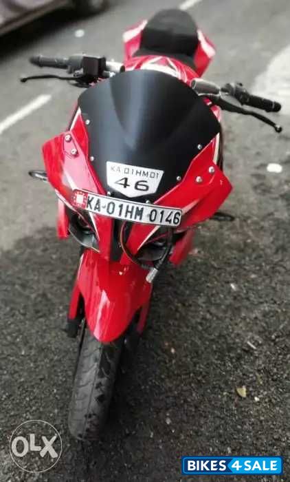 Red Bajaj Pulsar RS 200 ABS