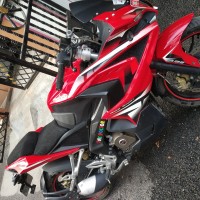 Red Bajaj Pulsar RS 200 ABS