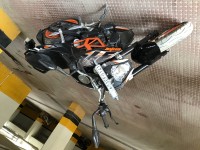 Black And Red KTM Duke 390