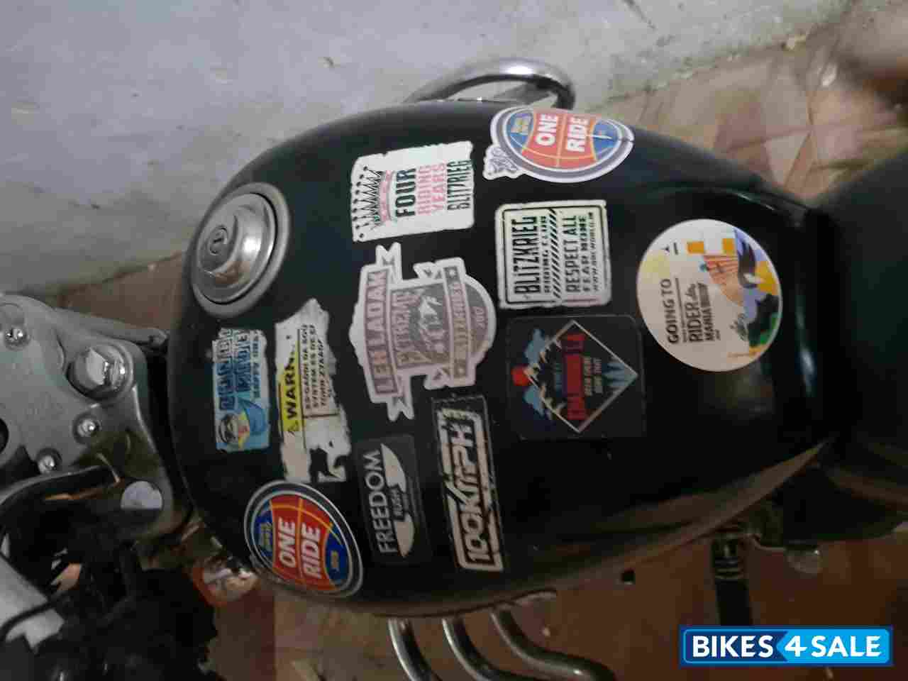 Matt Black Royal Enfield Thunderbird 500