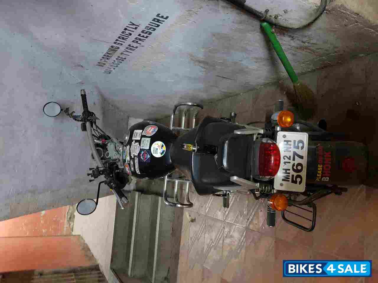 Matt Black Royal Enfield Thunderbird 500