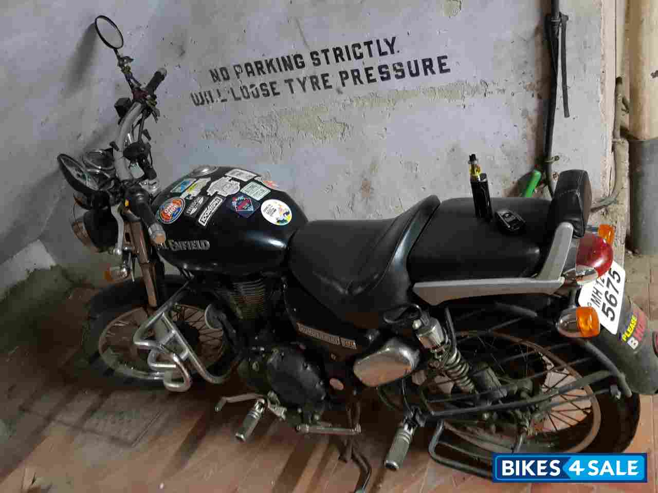 Matt Black Royal Enfield Thunderbird 500