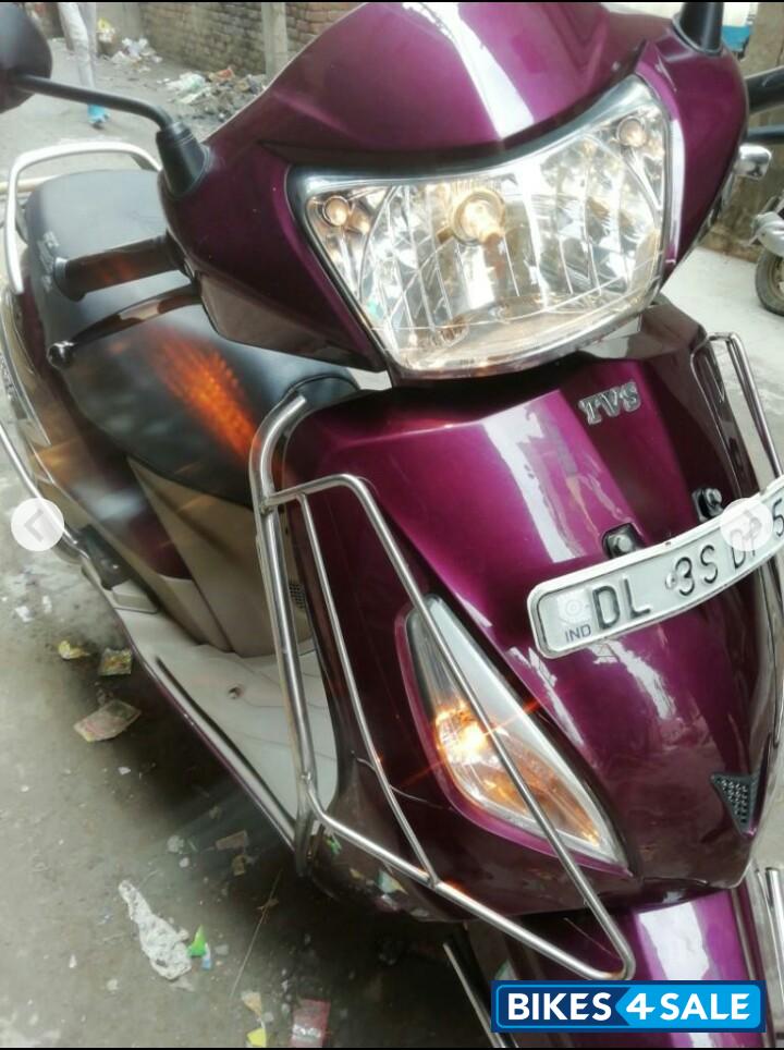 Purple TVS Jupiter ZX