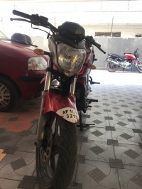 Red Yamaha FZ16