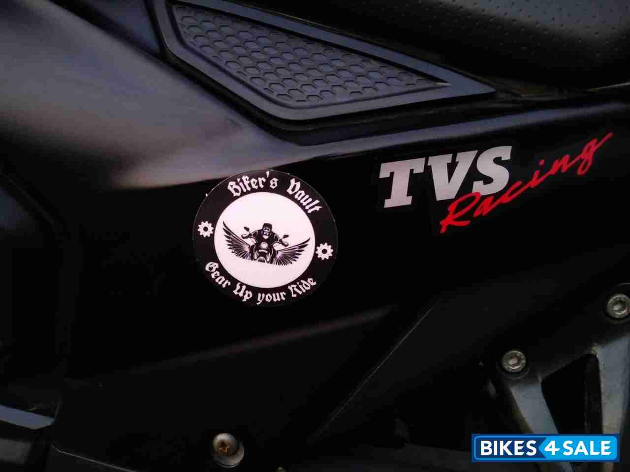 Grey TVS Apache RTR 200 4V