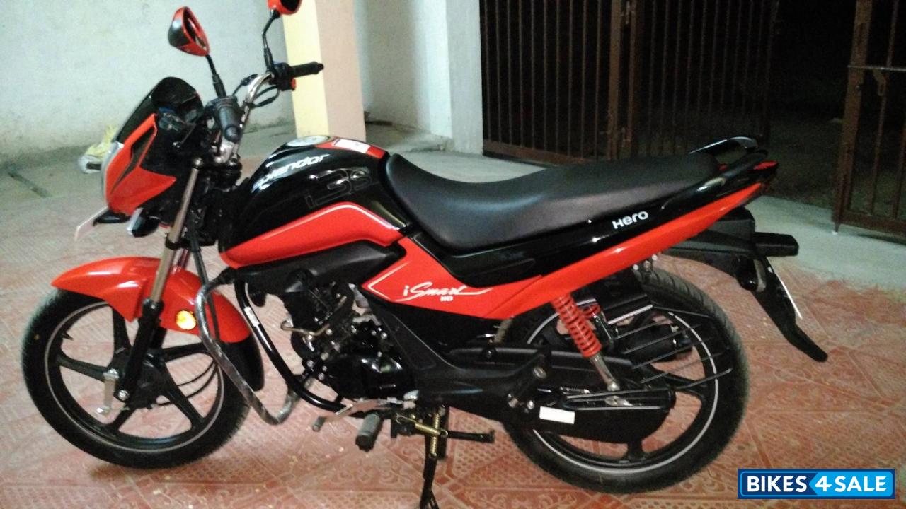 Black And Red Hero Splendor iSmart 110