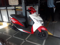 White/red Honda Dio