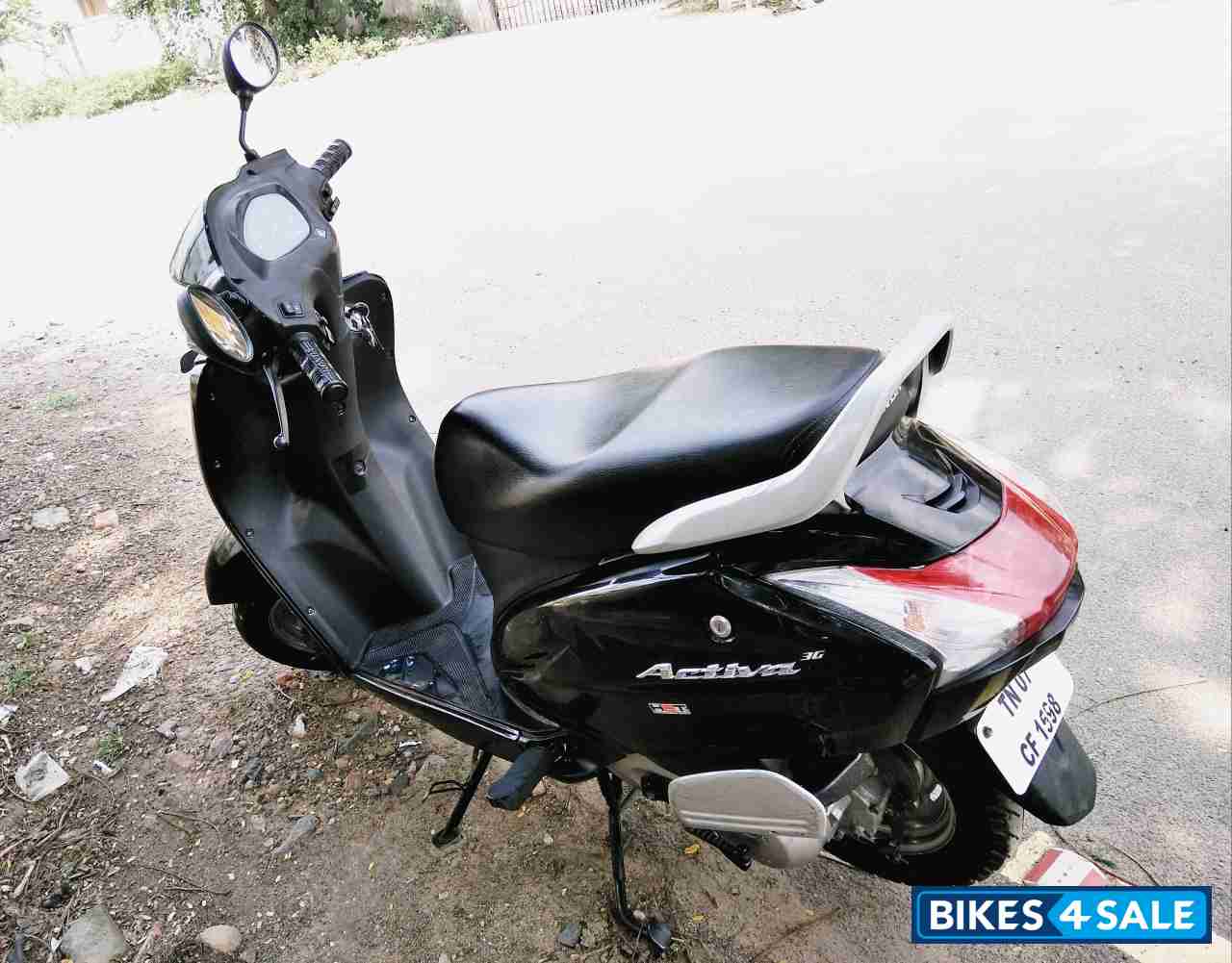 Black Honda Activa 3G
