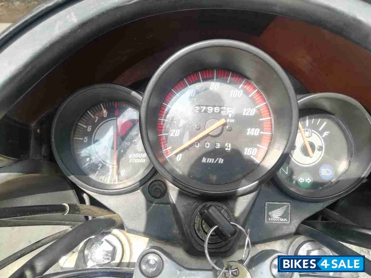 Night Black Honda CB Unicorn