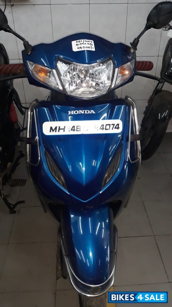Blue Honda Activa 4G