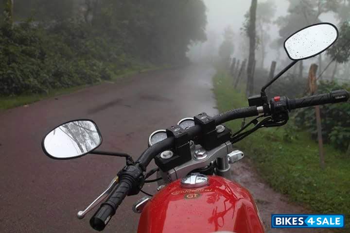 Red Royal Enfield Continental GT 535