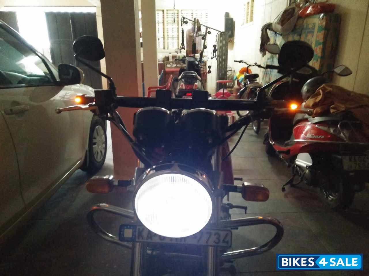 Red Royal Enfield Continental GT 535