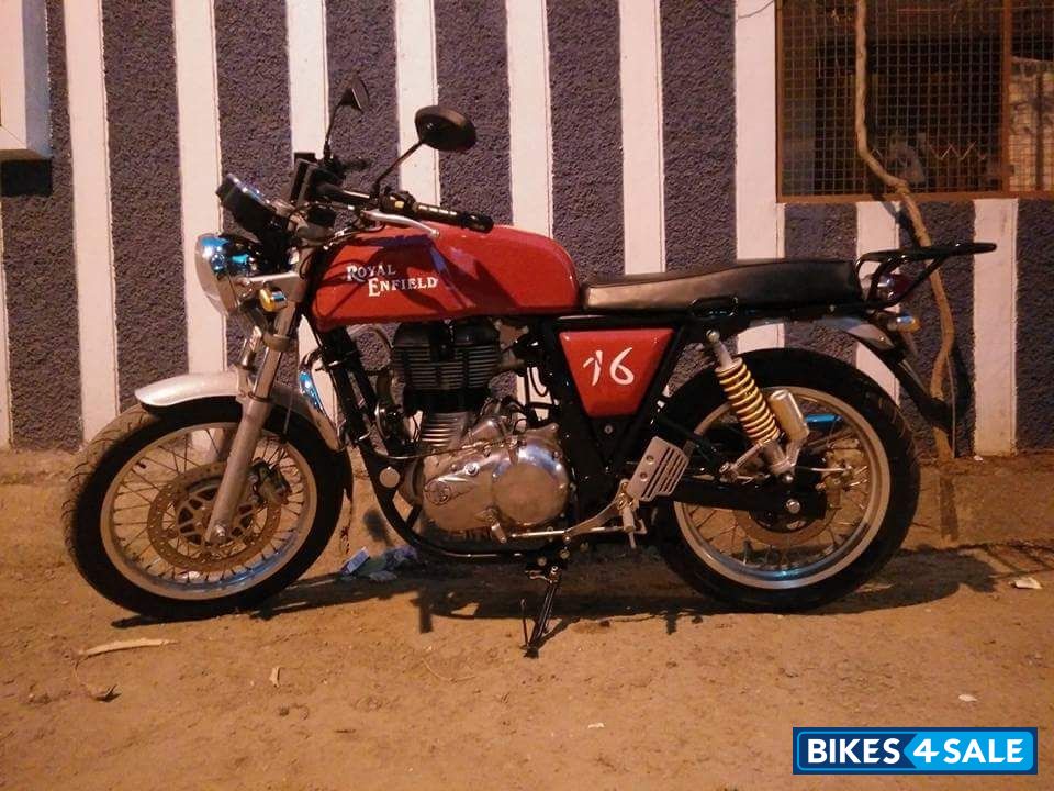 Red Royal Enfield Continental GT 535