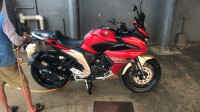 Red Yamaha Fazer 25