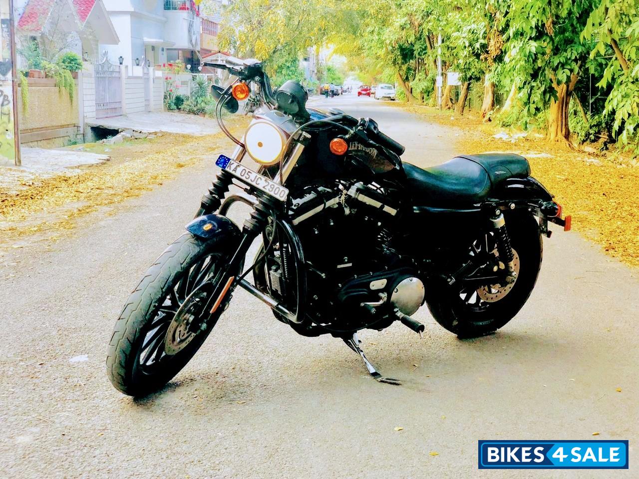 Blue Harley Davidson Iron 883