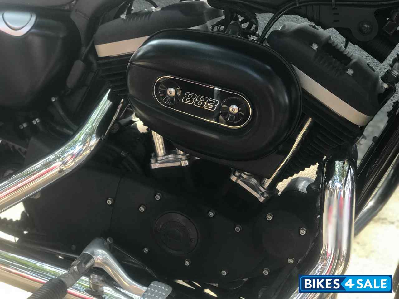 Blue Harley Davidson Iron 883