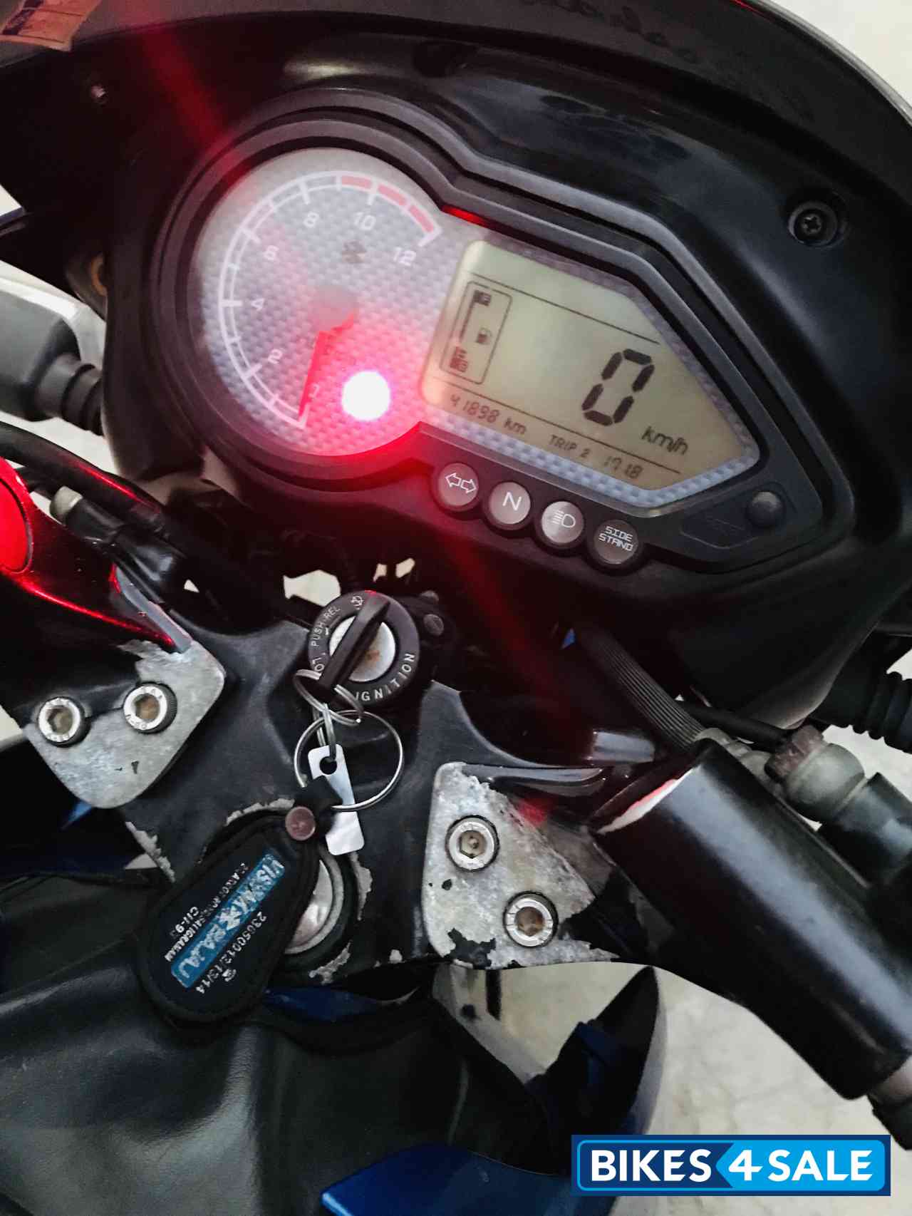 Midnight Blue Bajaj Pulsar AS 150