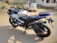 White-blue Yamaha YZF R15 V2