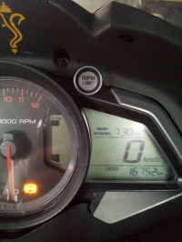 Yellow Bajaj Pulsar RS 200 ABS