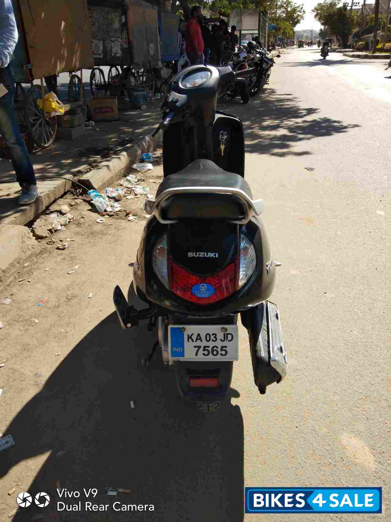 Black Suzuki Access 125