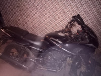 Black Bajaj Pulsar 220F