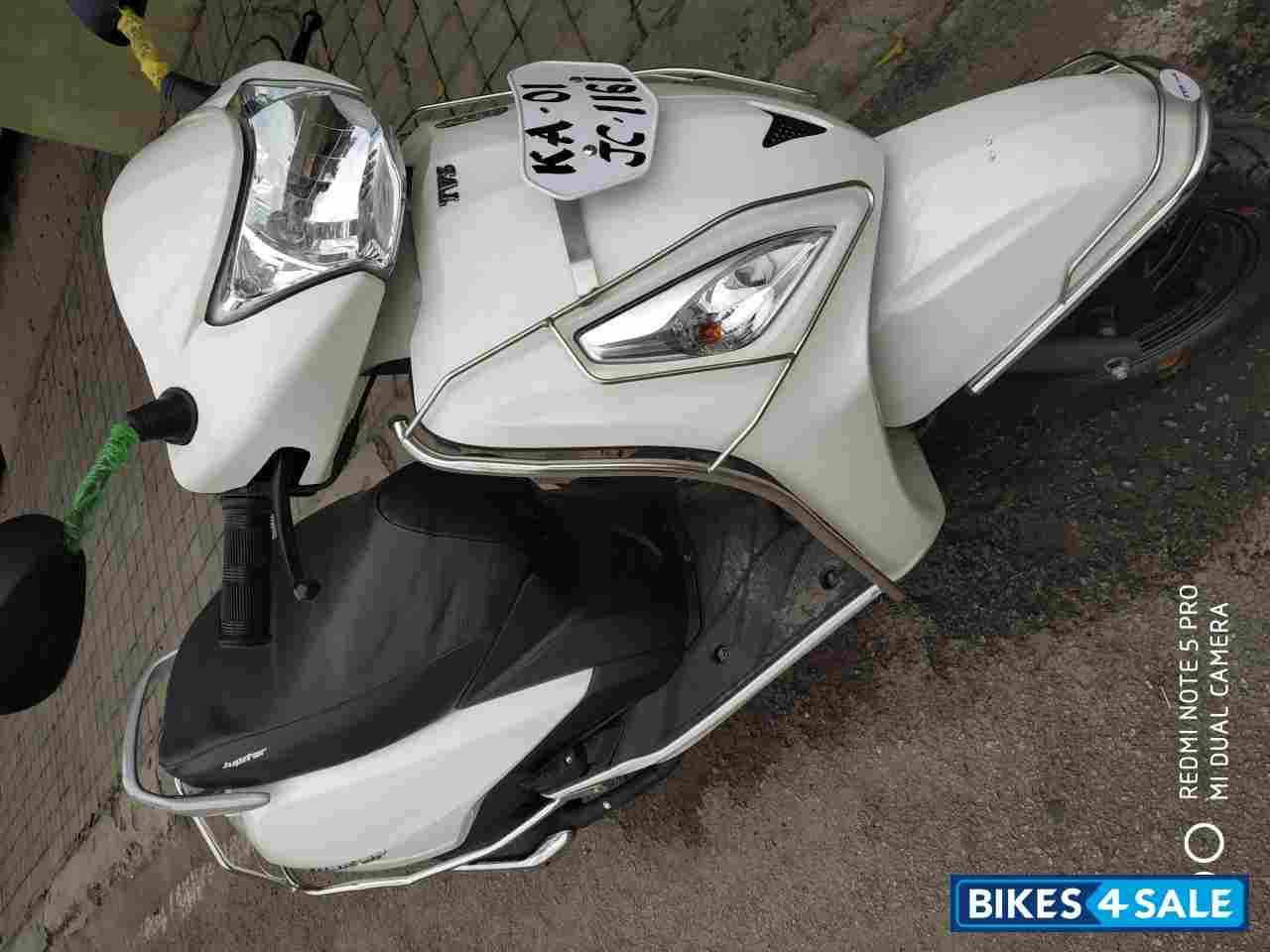 White TVS Jupiter White TVS Jupiter