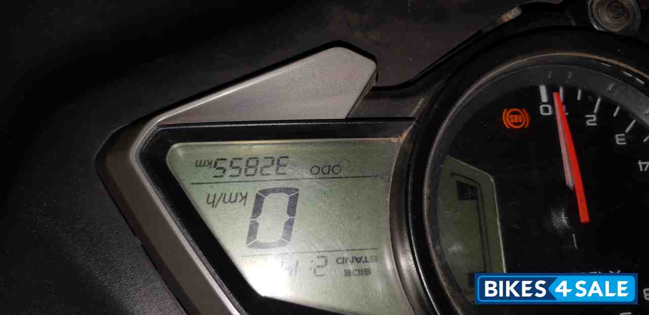 Passion Red Bajaj Pulsar RS 200 ABS