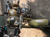 Brown Royal Enfield Classic Desert Storm