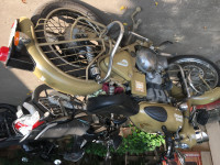 Brown Royal Enfield Classic Desert Storm