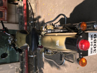 Brown Royal Enfield Classic Desert Storm