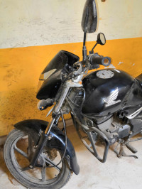 Black Honda CB Unicorn