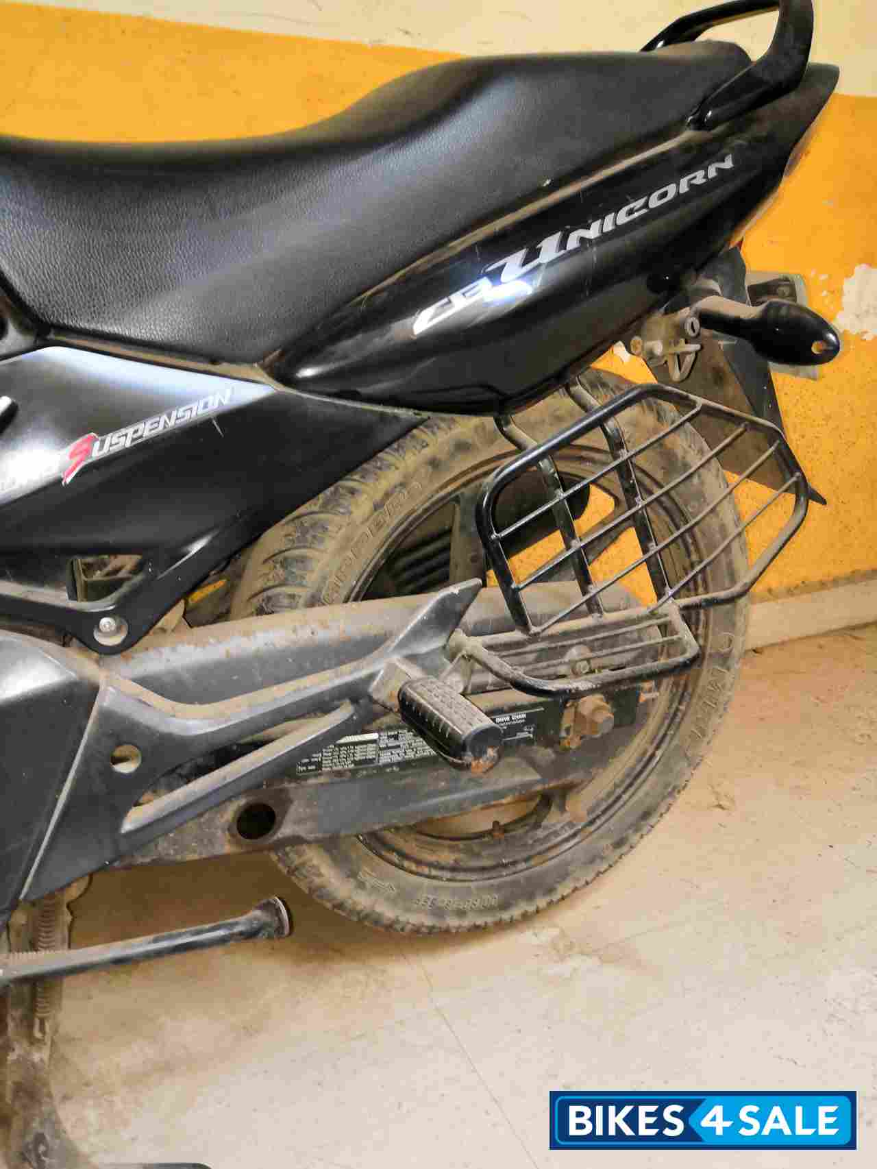 Black Honda CB Unicorn