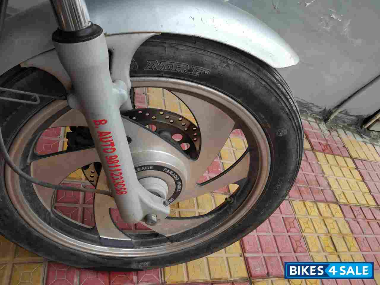 Silver Royal Enfield Thunderbird TwinSpark 350