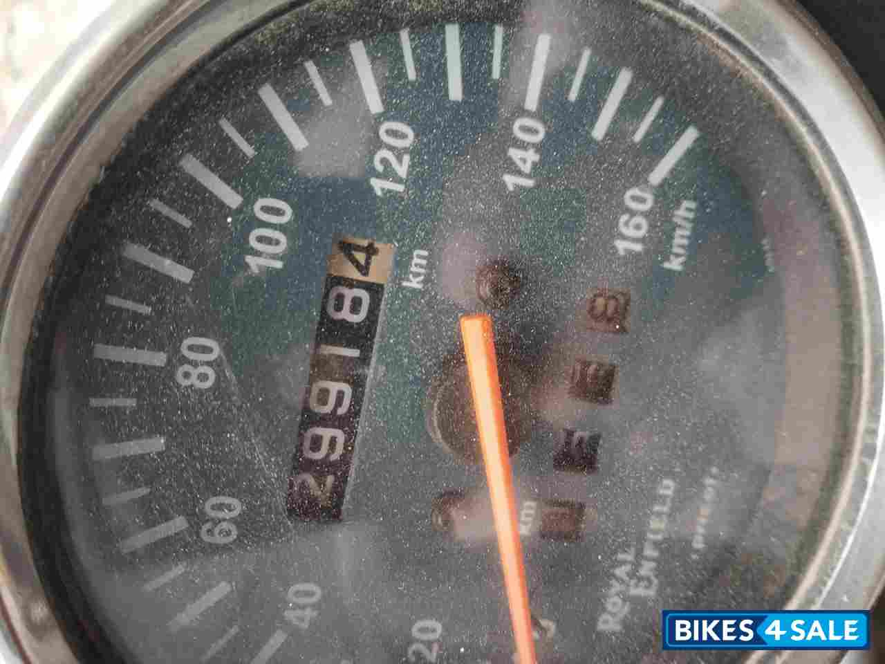 Silver Royal Enfield Thunderbird TwinSpark 350