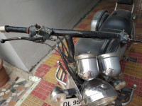 Silver Royal Enfield Thunderbird TwinSpark 350