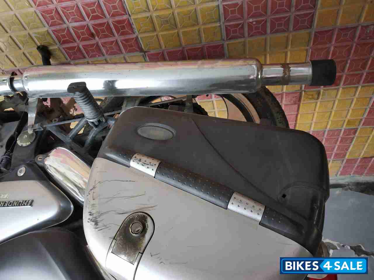 Silver Royal Enfield Thunderbird TwinSpark 350