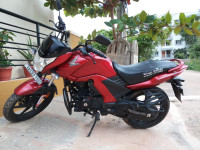 Red Honda CB Unicorn 160