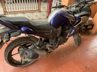 Blue Yamaha Fazer