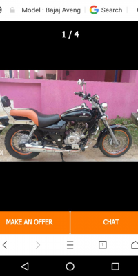 Bajaj Avenger Cruise 220 2015 Model